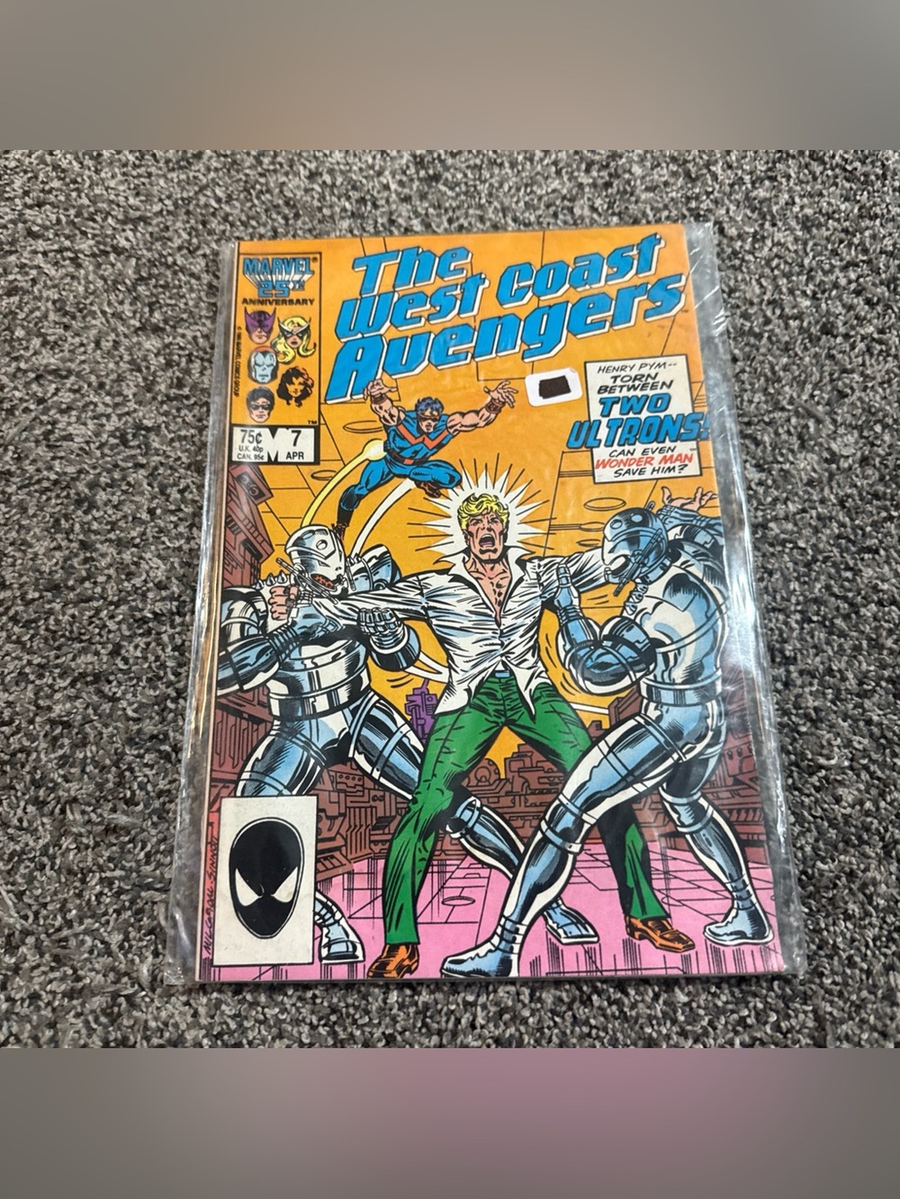 The West Coast Avengers #7 Marvel Comics 1985 April